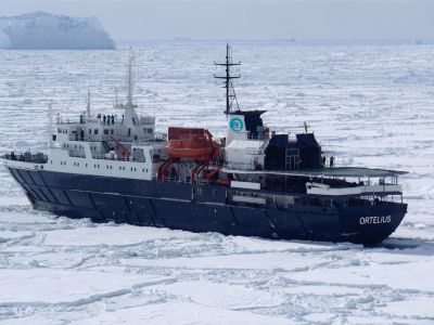 Die Ortelius im Packeis